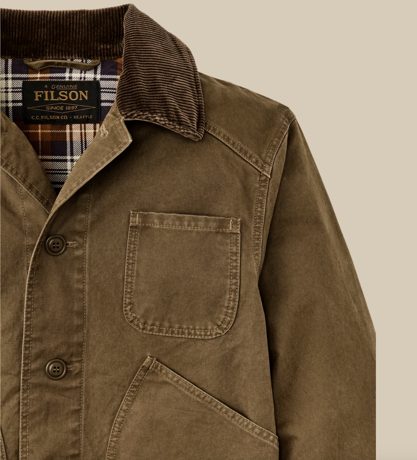 Filson Canvas Outfitter Jacket