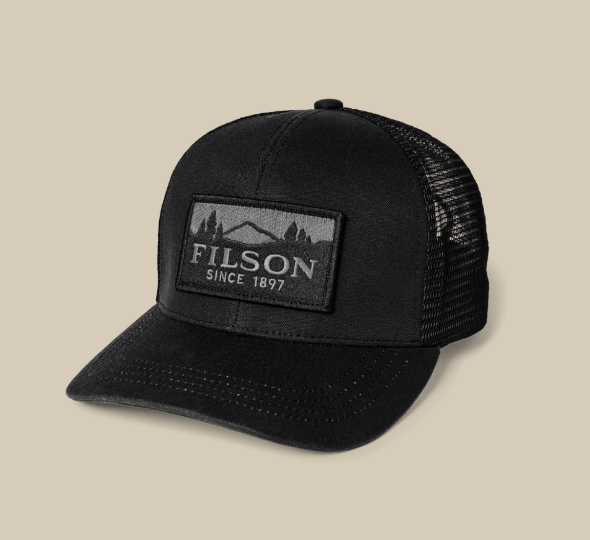 Filson Scenic Waxed Logger Mesh Cap