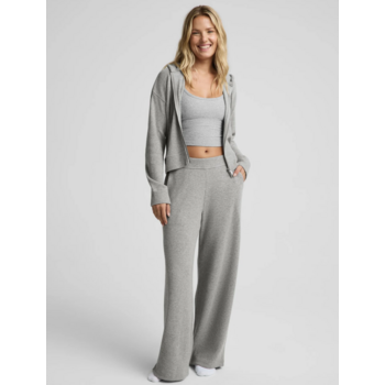 Beyond Yoga Rest Day Waffle Wide Leg Pant