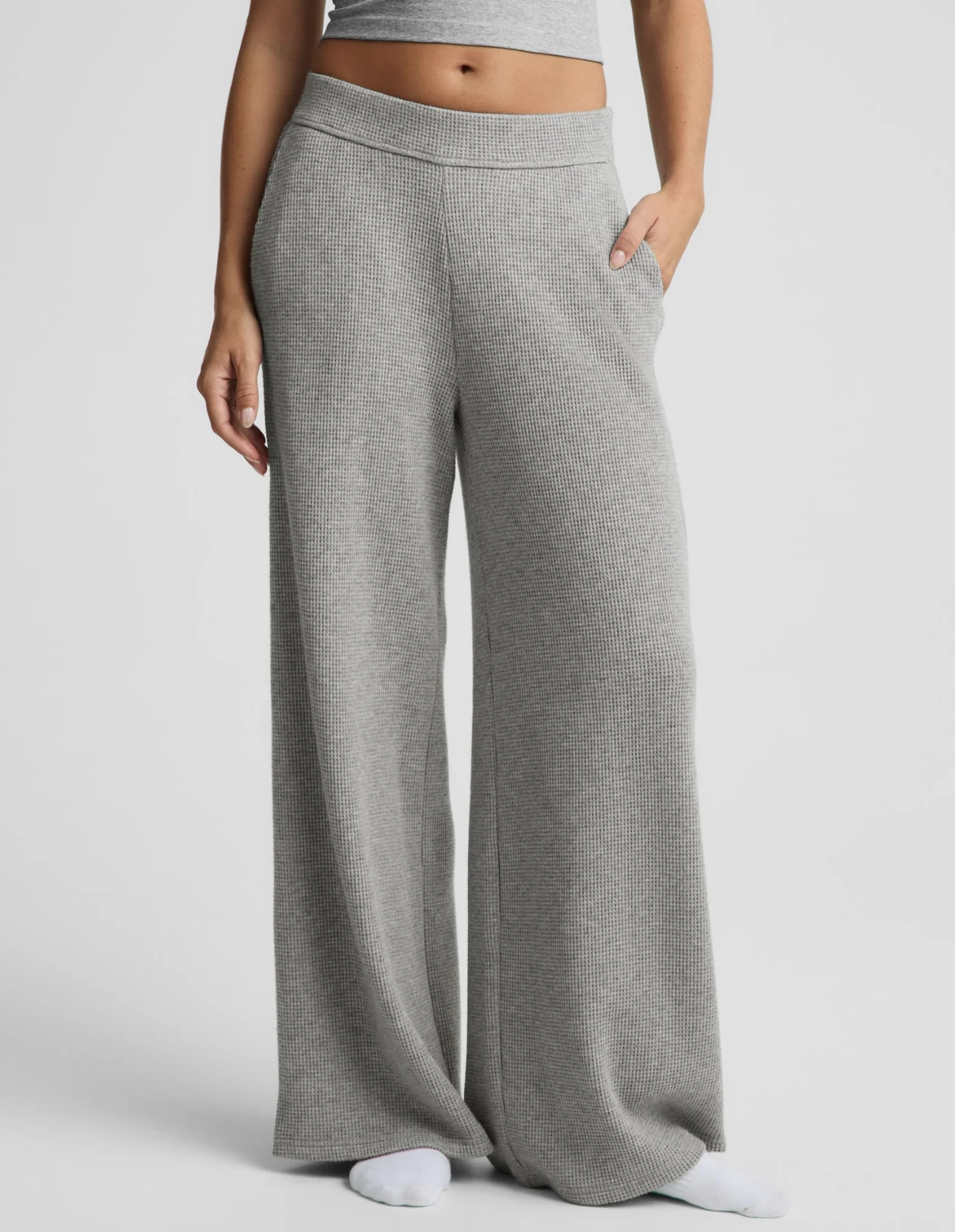 Beyond Yoga Rest Day Waffle Wide Leg Pant WG1332