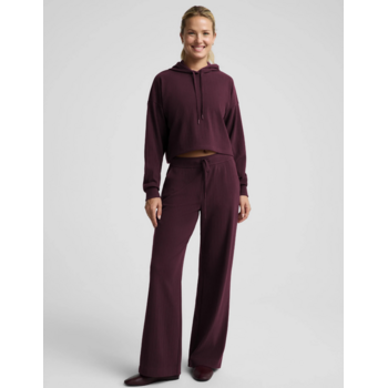Beyond Yoga Breathe Easy Ribbed Wide Leg Pant