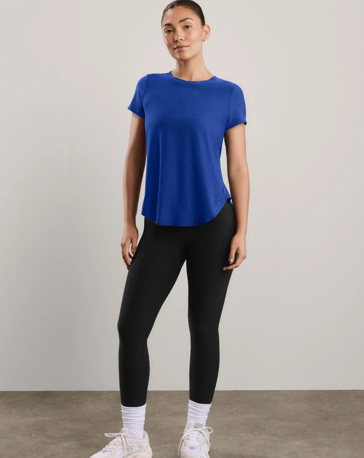 Beyond Yoga Featherweight On The Down Low Tee LWSD7670