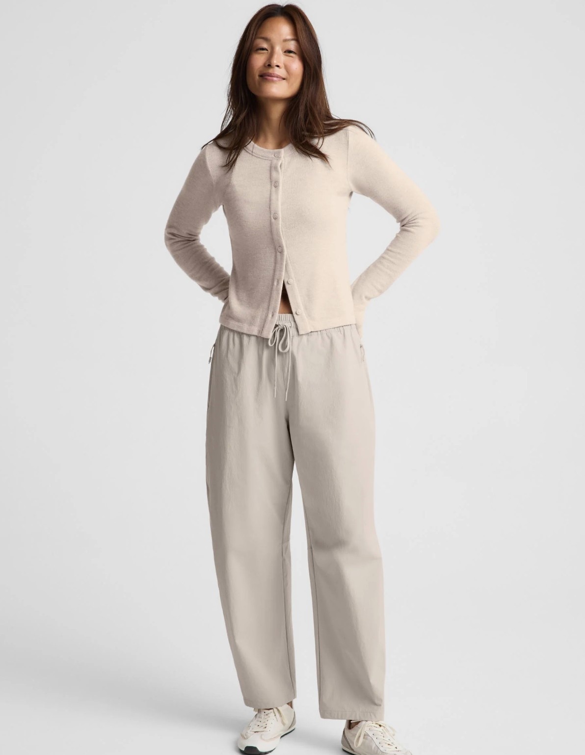 Beyond Yoga Luxe Layer Fitted Cardigan HM2377