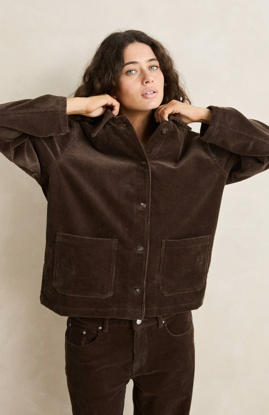 Rhythm Luca Cord Shacket