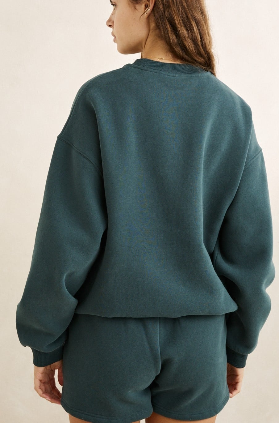 Rhythm Collegiate Oversized Crew Neck Fleece