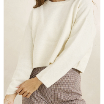 Rhythm Estelle Fluffy Crew Neck Knit