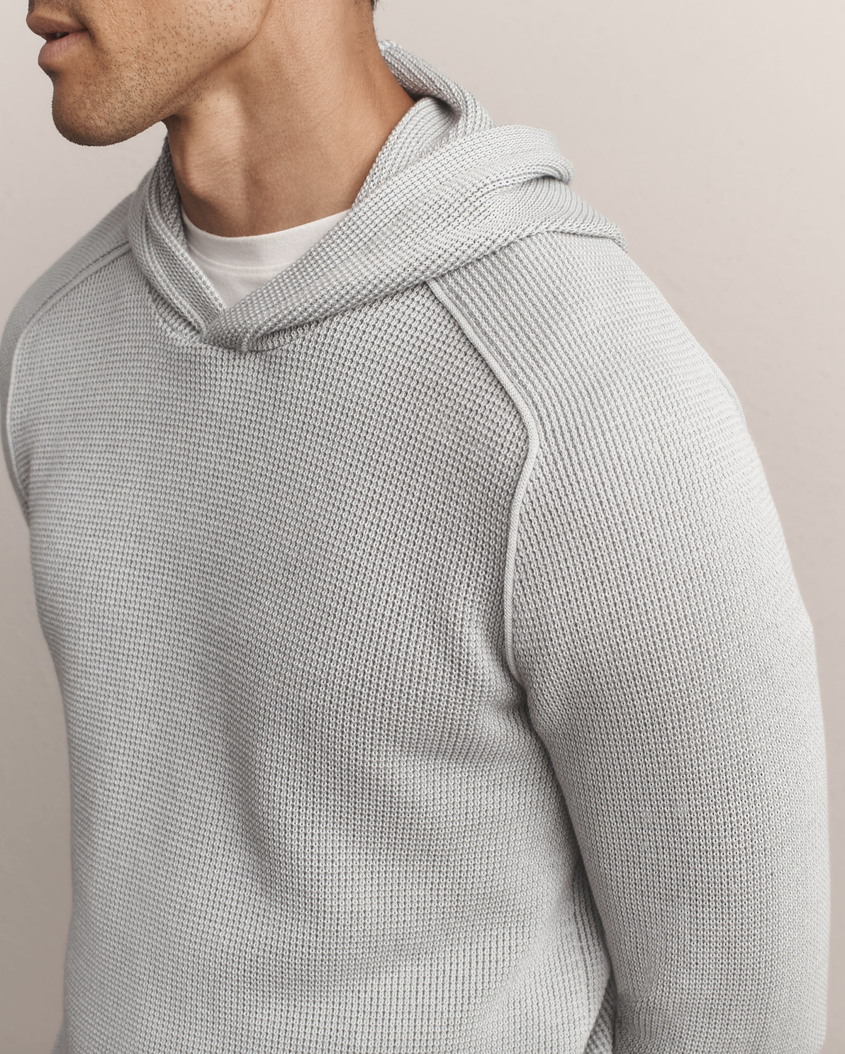 Rhone Fine Knit Sweater Hoodie