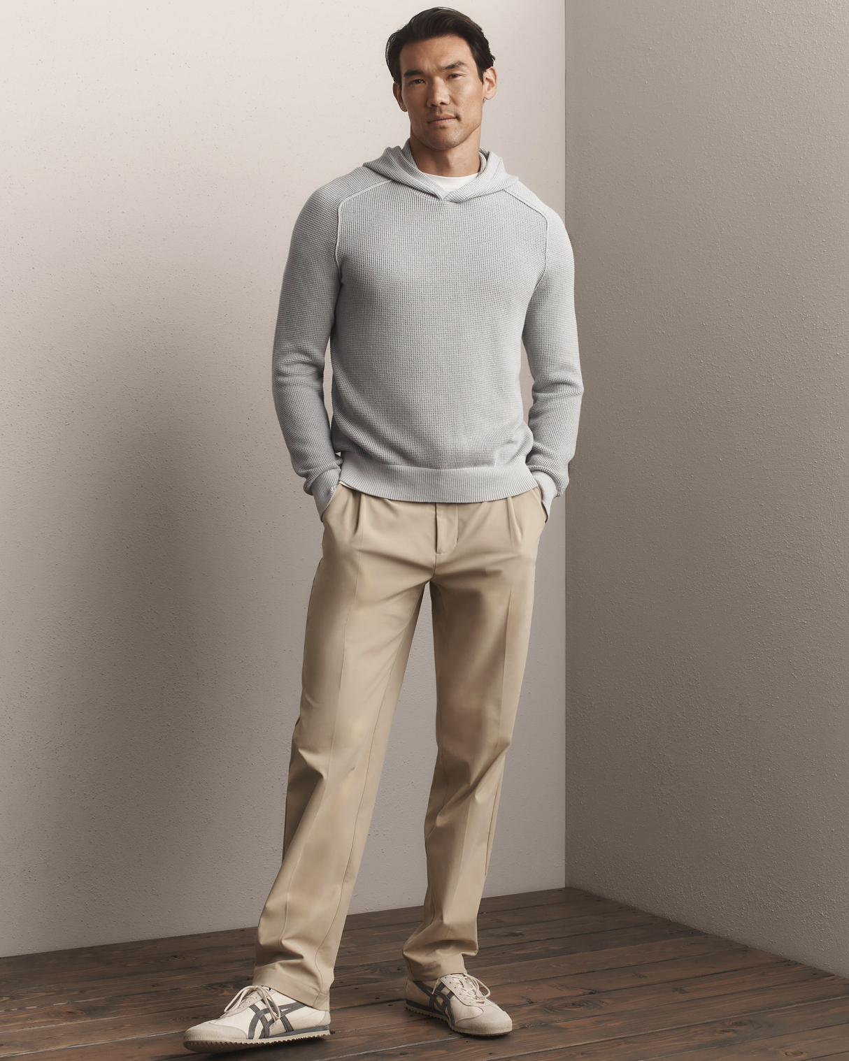 Rhone Fine Knit Sweater Hoodie
