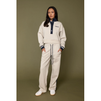 Fore-té Club Attire Varsity Funnel Neck Sweatshirt