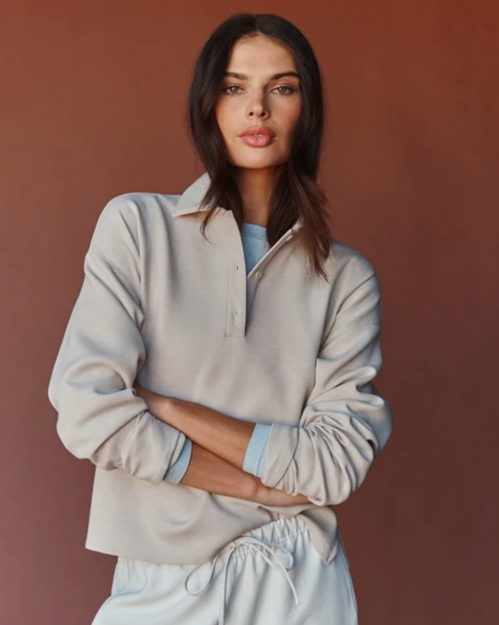 Rhone DreamGlow Polo Sweatshirt