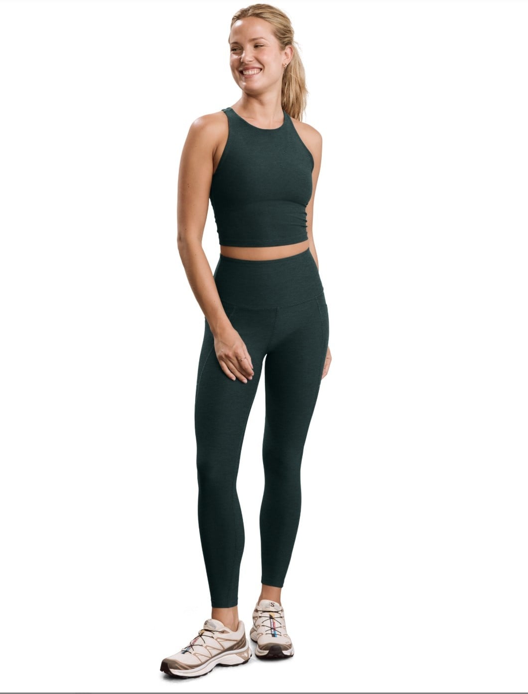 Beyond Yoga Spacedye Out Of Pocket High Waisted Midi Legging