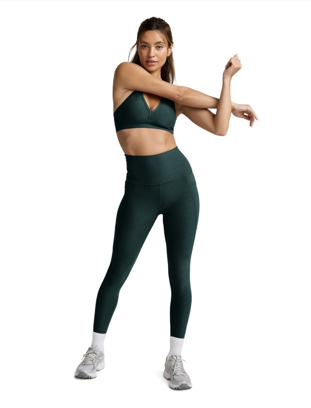 Beyond Yoga Spacedye Out Of Pocket High Waisted Midi Legging