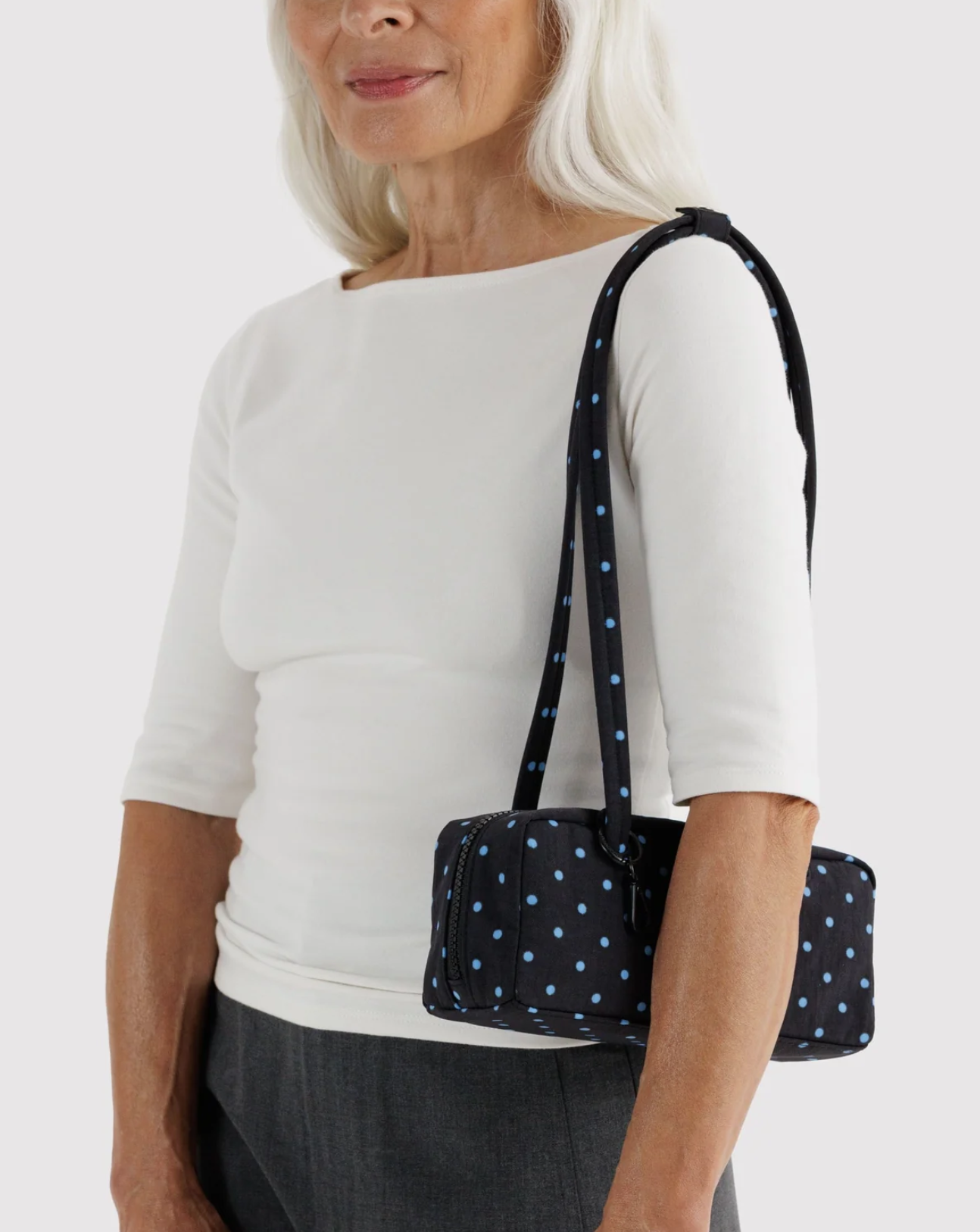 Baggu Small Nylon Bowler Bag