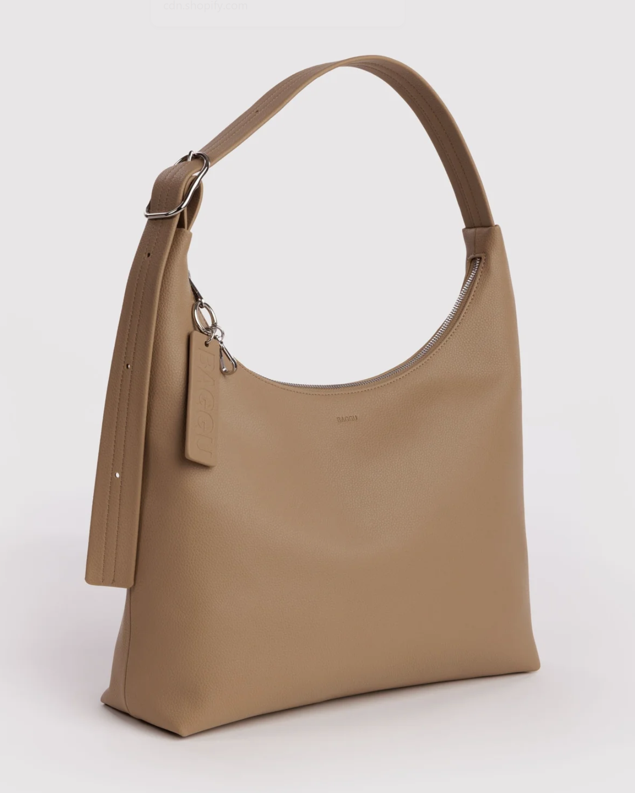 Baggu Recycled Leather Shoulder Bag