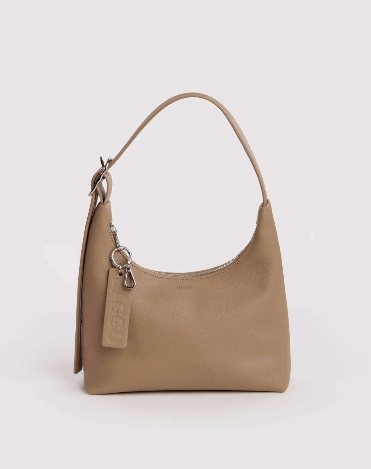 Baggu Mini Recycled Leather Shoulder Bag