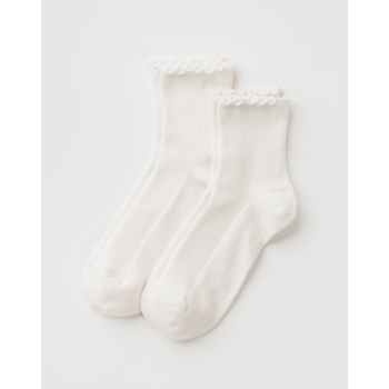 Baggu Lettuce Edge Sock Set of 2