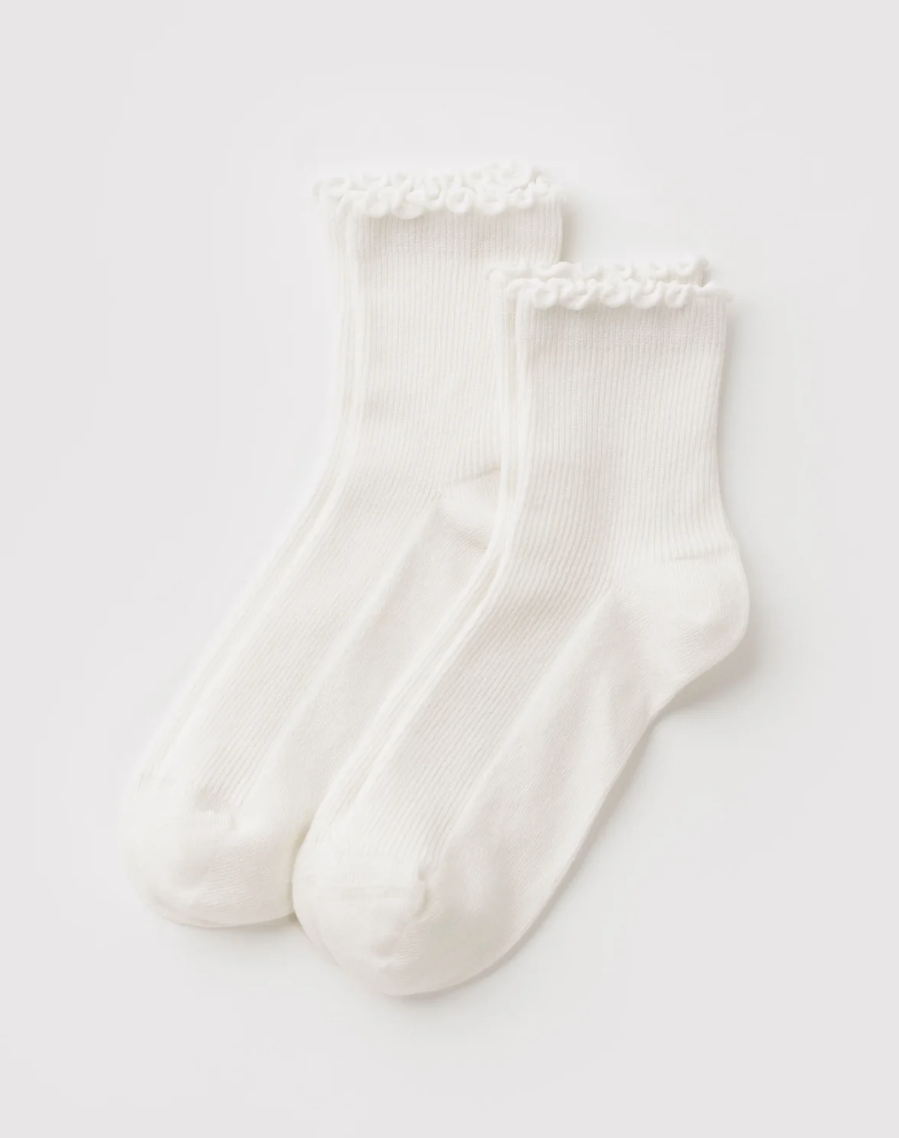 Baggu Lettuce Edge Sock Set of 2