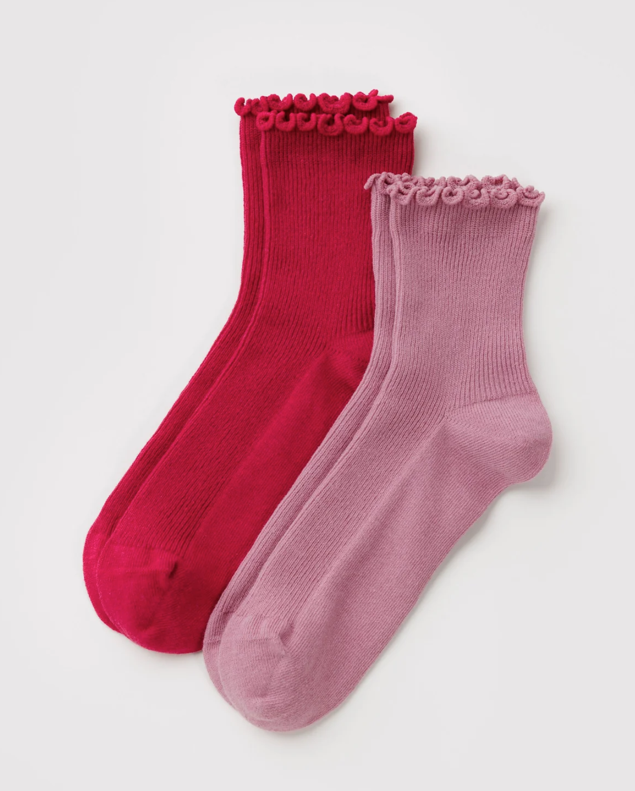 Baggu Lettuce Edge Sock Set of 2