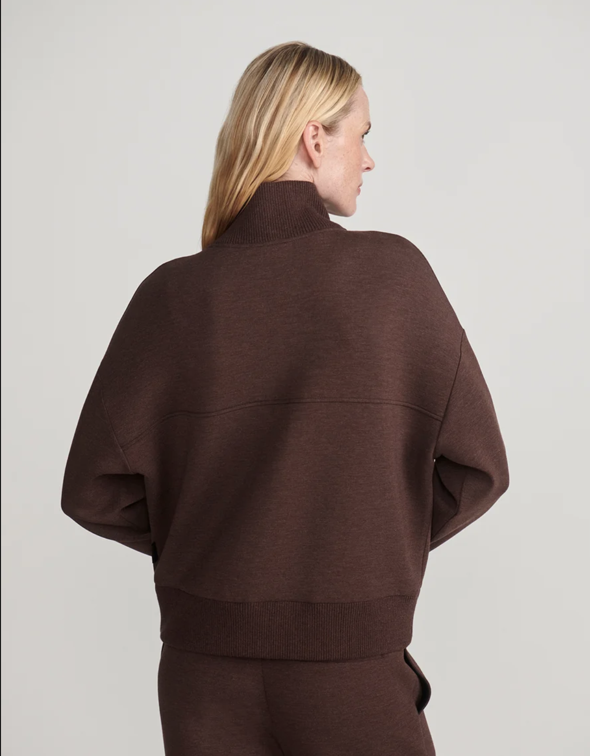 Varley Sabrina Button Through Sweat