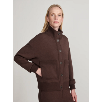 Varley Sabrina Button Through Sweat