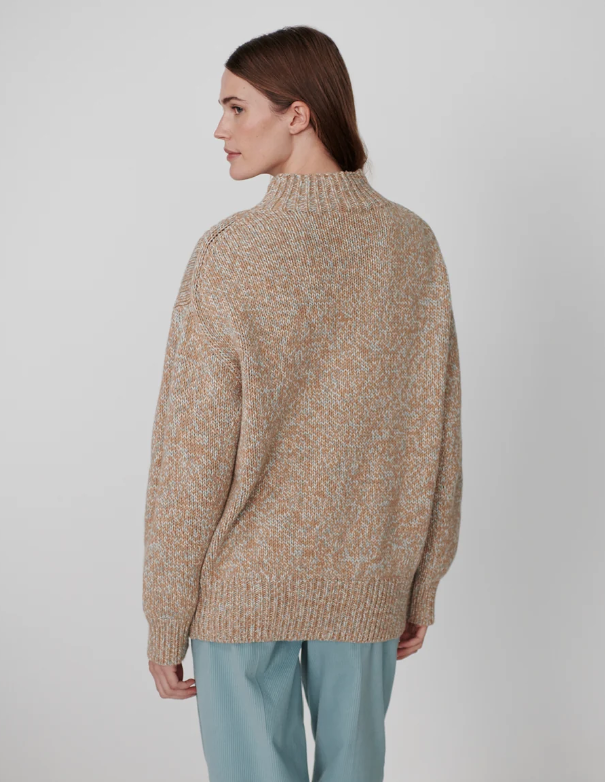 Varley Rosalind High Neck Sweater