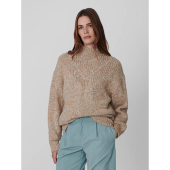 Varley Rosalind High Neck Sweater