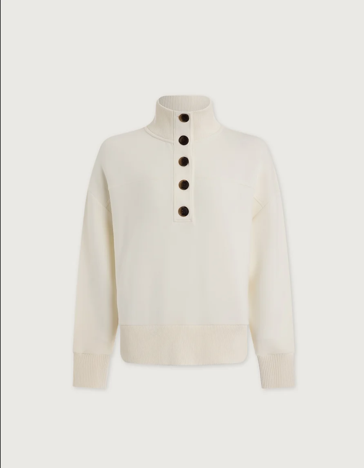 Varley Bronya Button Placket Sweat