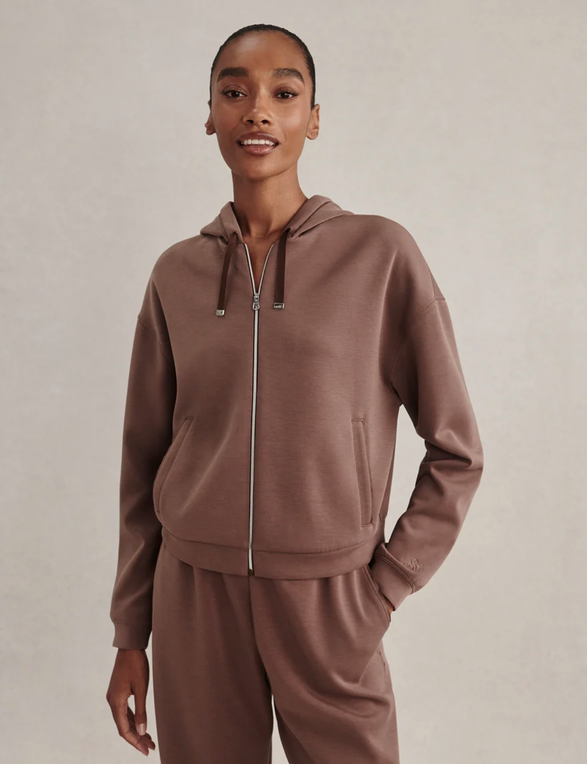 Varley Jorgie Zip Through Hoodie