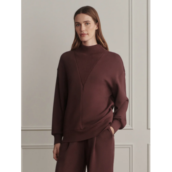 Varley Novi Longline Mock Neck Sweat