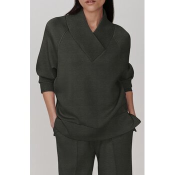 Varley Macie Zip Hem Sweat