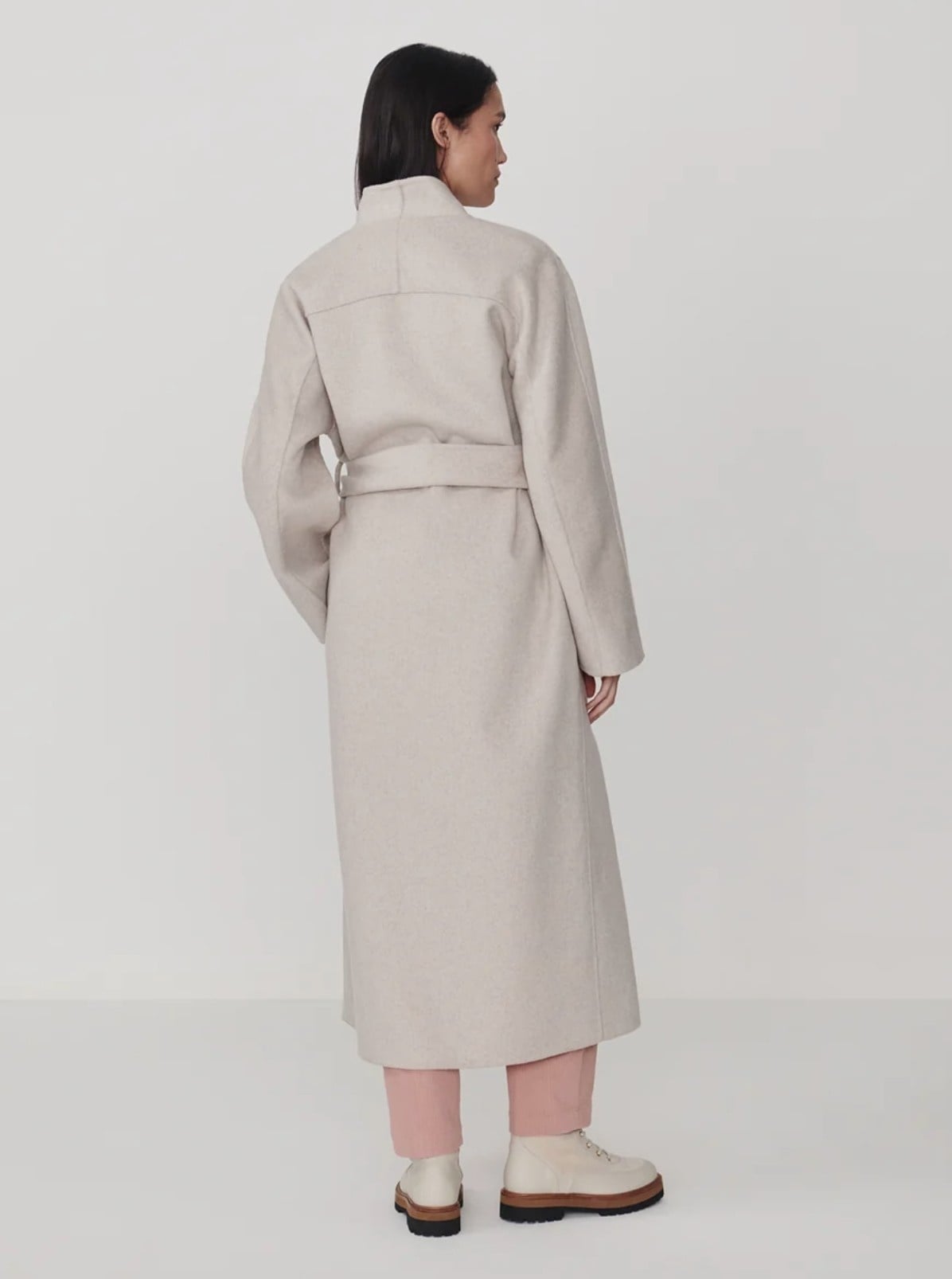 Varley Felice Long Belted Coat