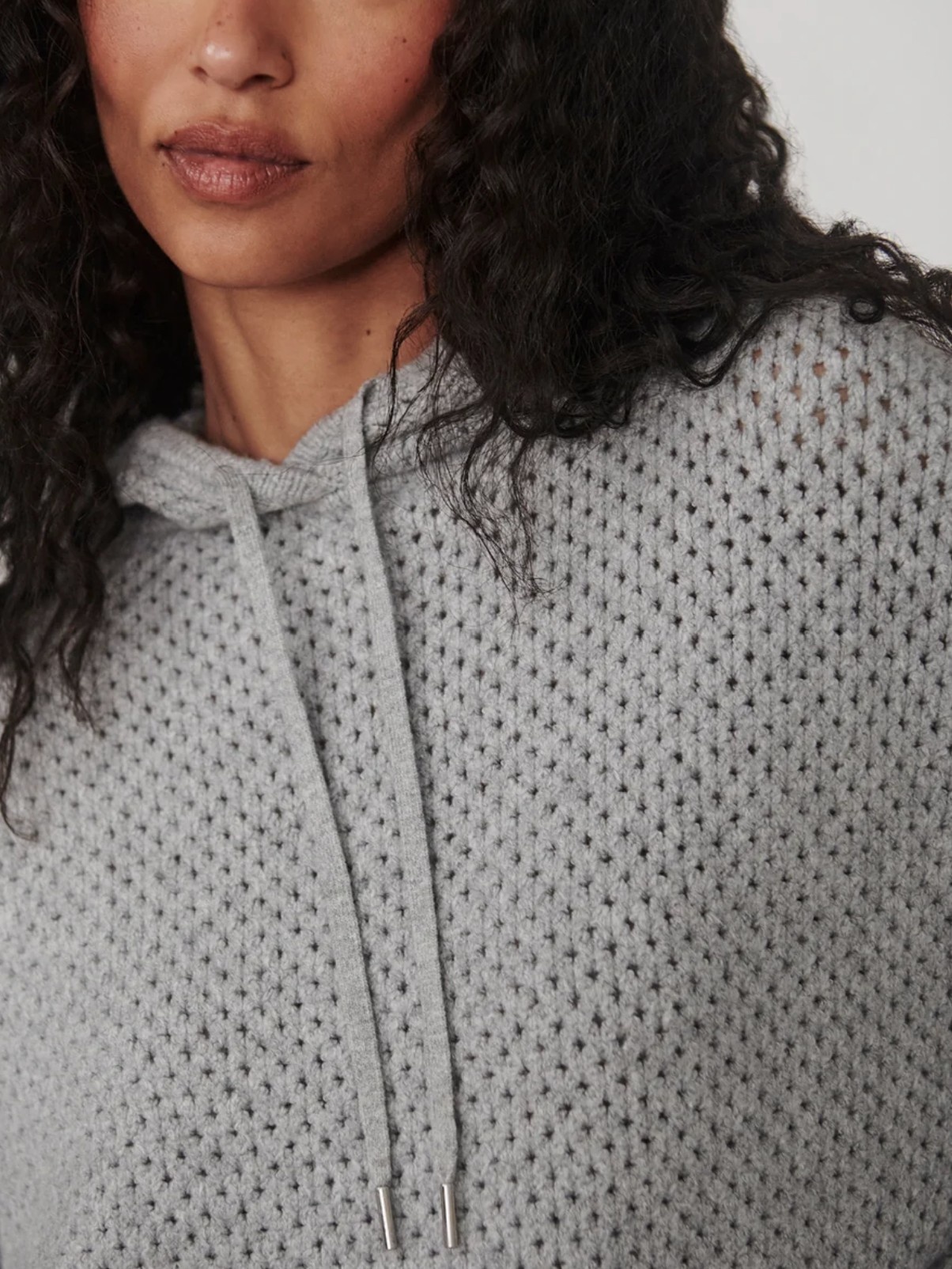 Varley Melchie Relaxed Knit Hoodie