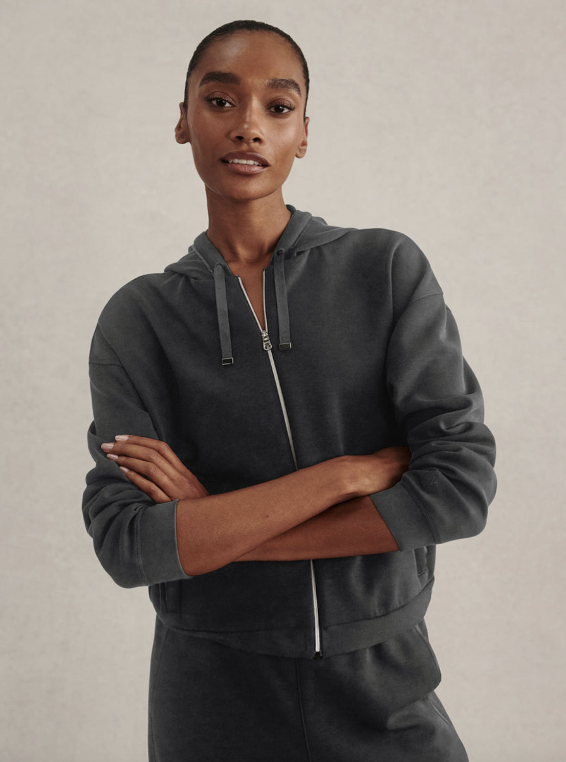 Varley Jorgie Zip Through Hoodie