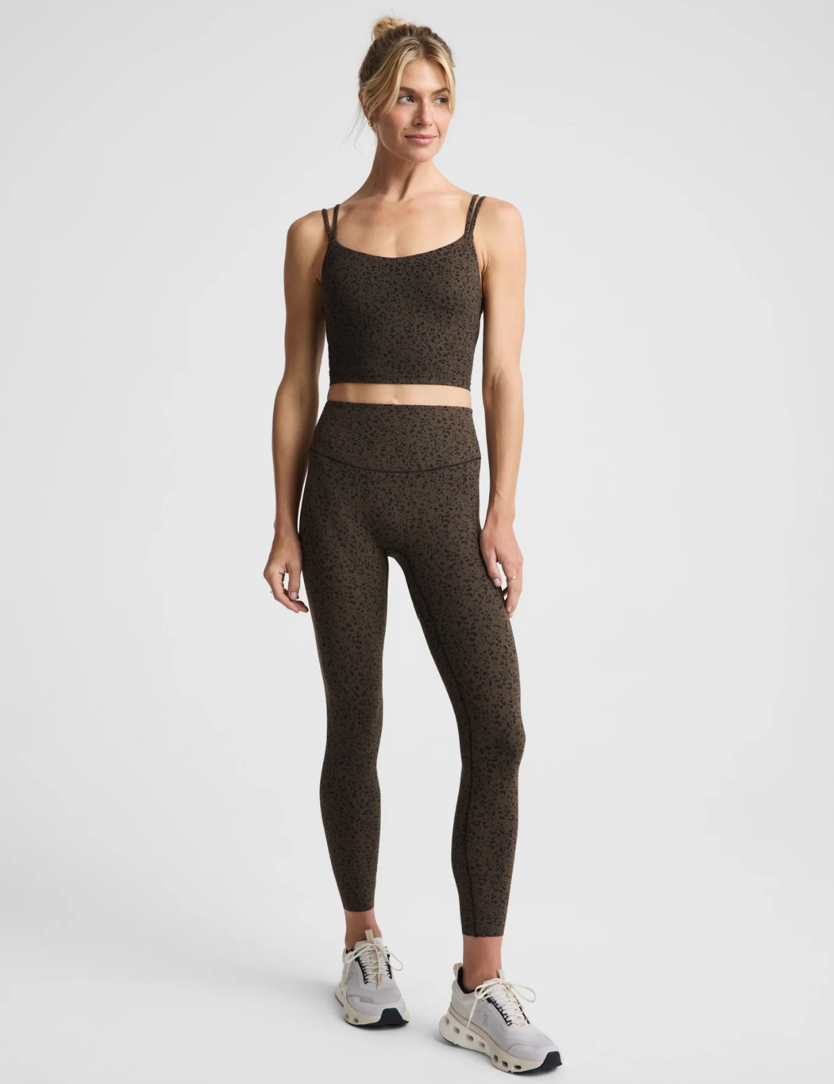 Beyond Yoga Glowzone Printed HW Midi Legging