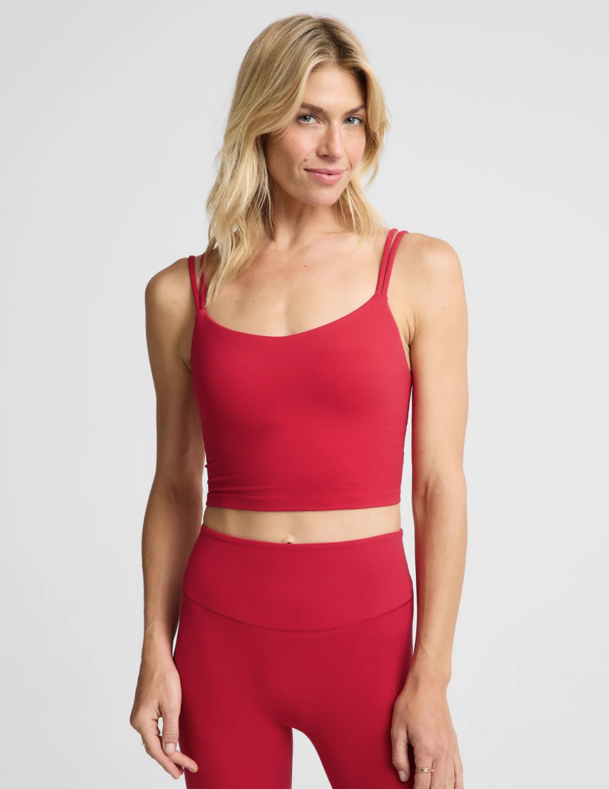 Beyond Yoga Glowzone Strappy Cropped Tank