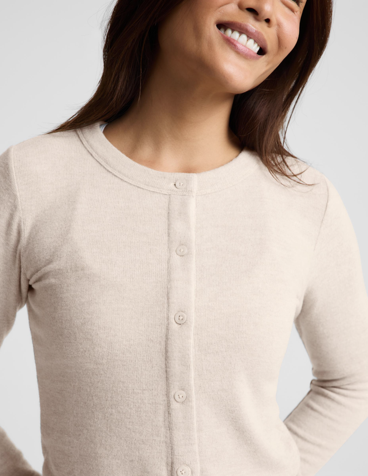 Beyond Yoga Luxlayer Fitted Cardigan