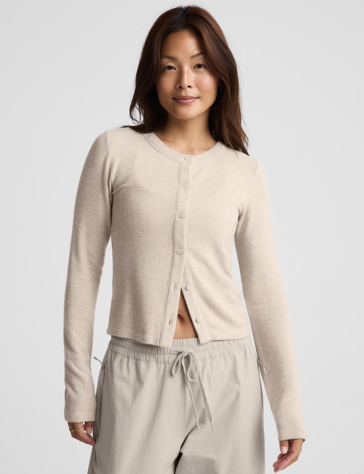 Beyond Yoga Luxlayer Fitted Cardigan