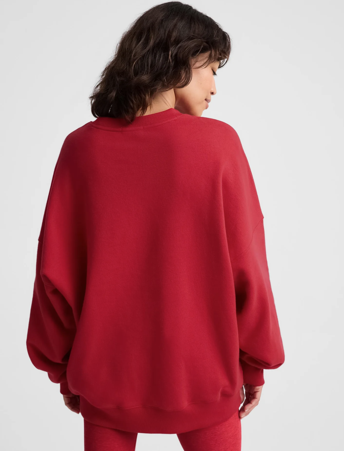 Beyond Yoga Luxe fleece Oversized Crewneck