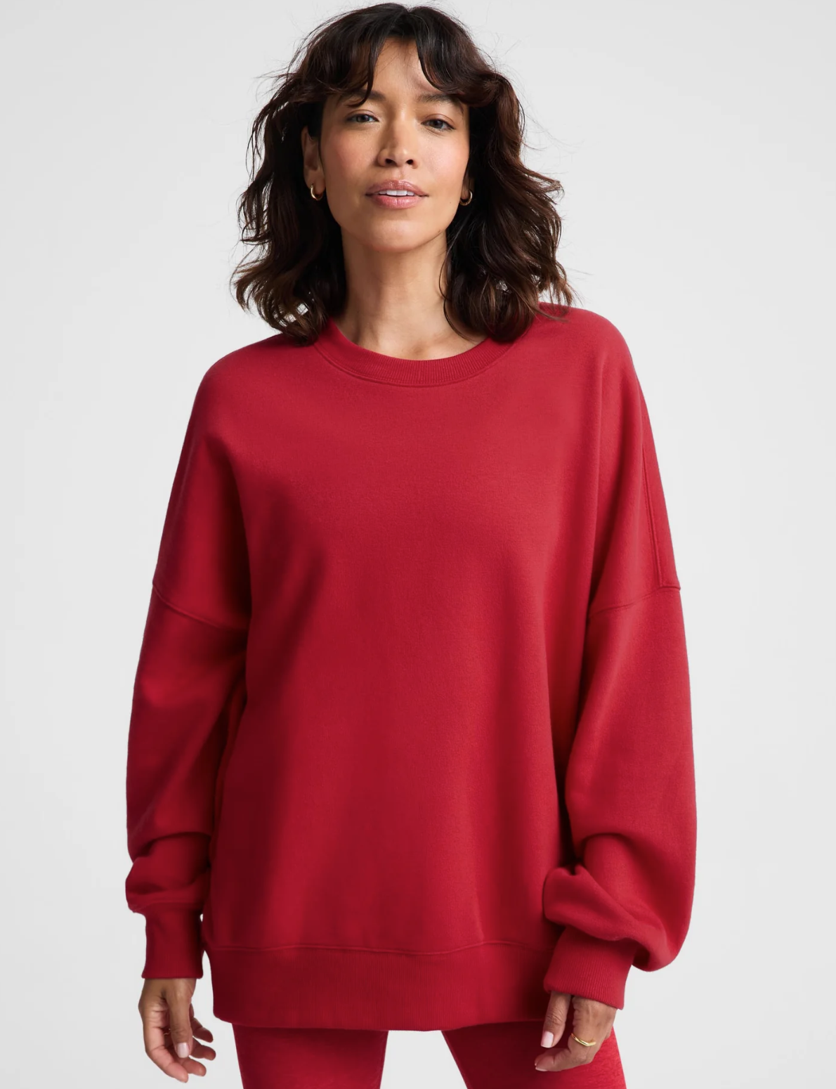 Beyond Yoga Luxe fleece Oversized Crewneck