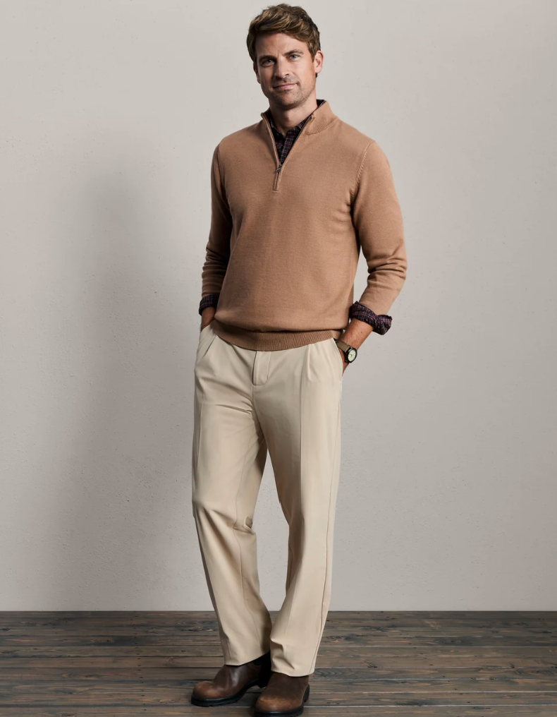 Rhone Commuter 1/4 Zip Sweater