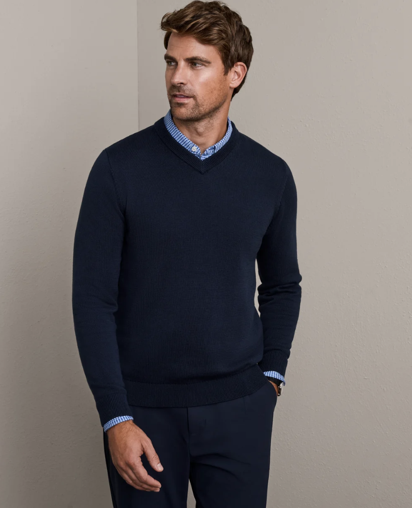 Rhone Commuter V-Neck Sweater