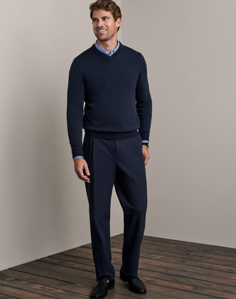 Rhone Commuter V-Neck Sweater