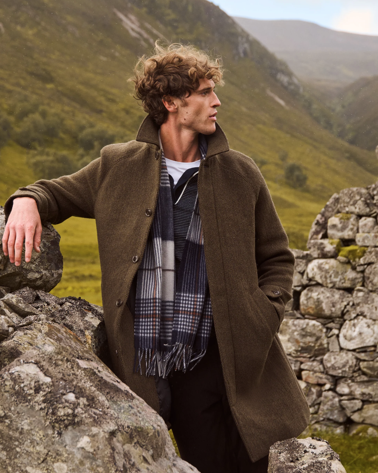 Rhone Commuter Wool Car Coat
