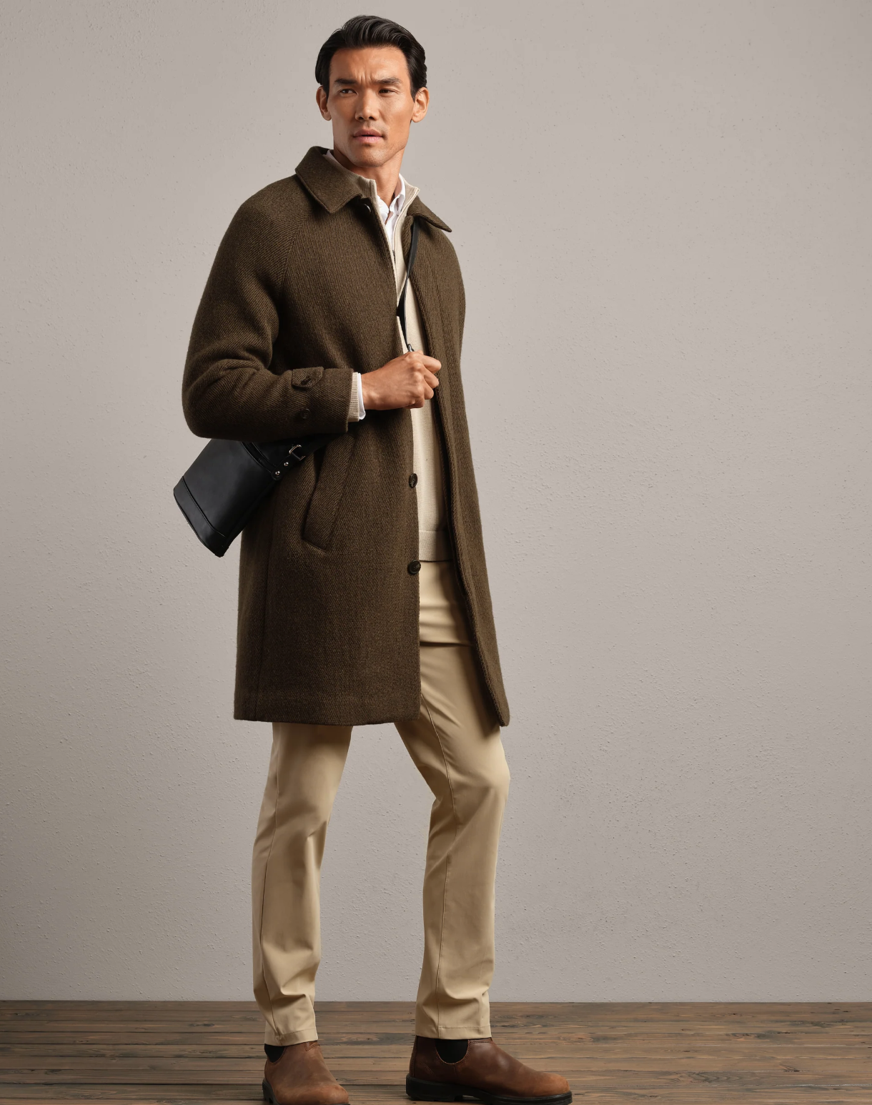 Rhone Commuter Wool Car Coat