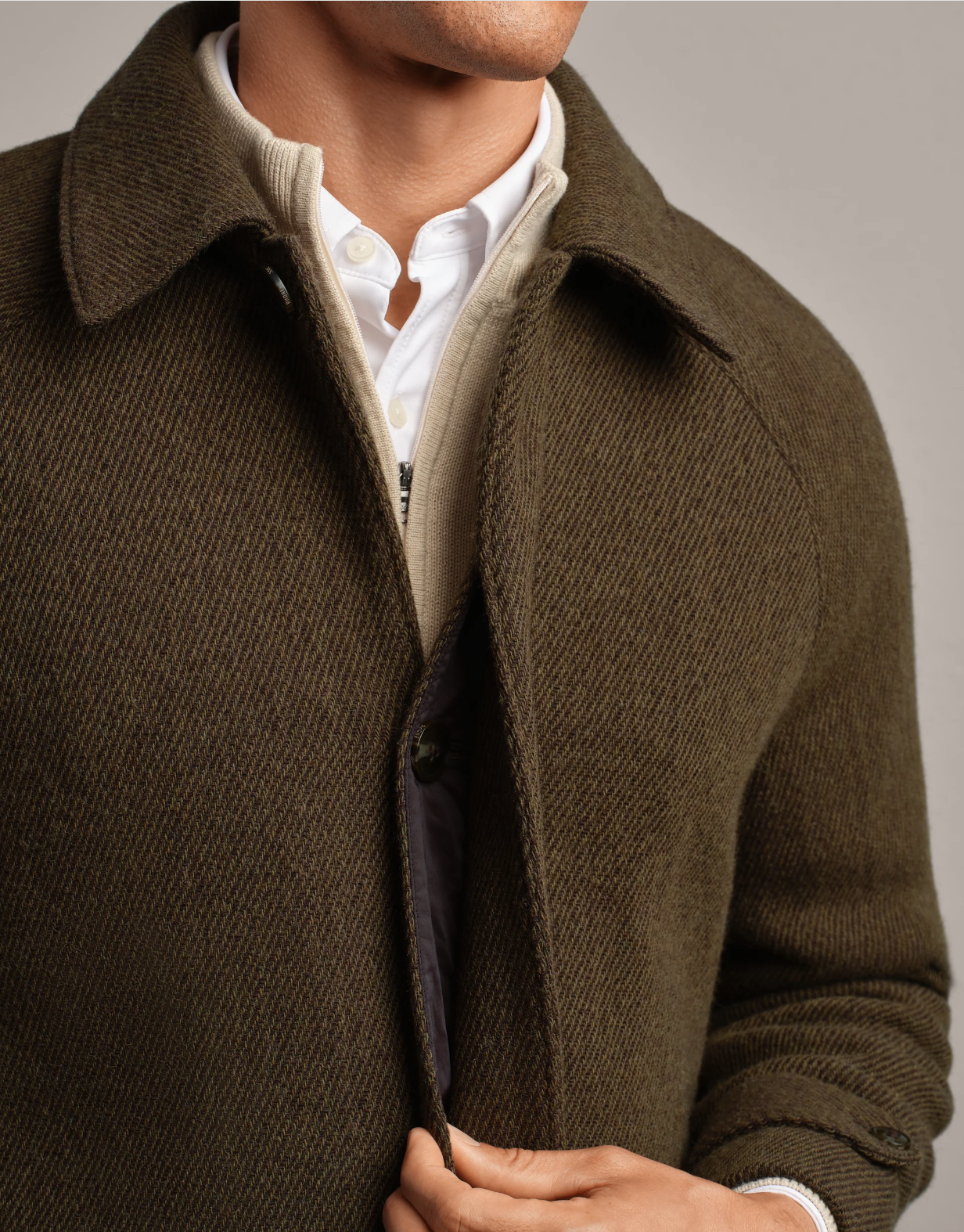 Rhone Commuter Wool Car Coat