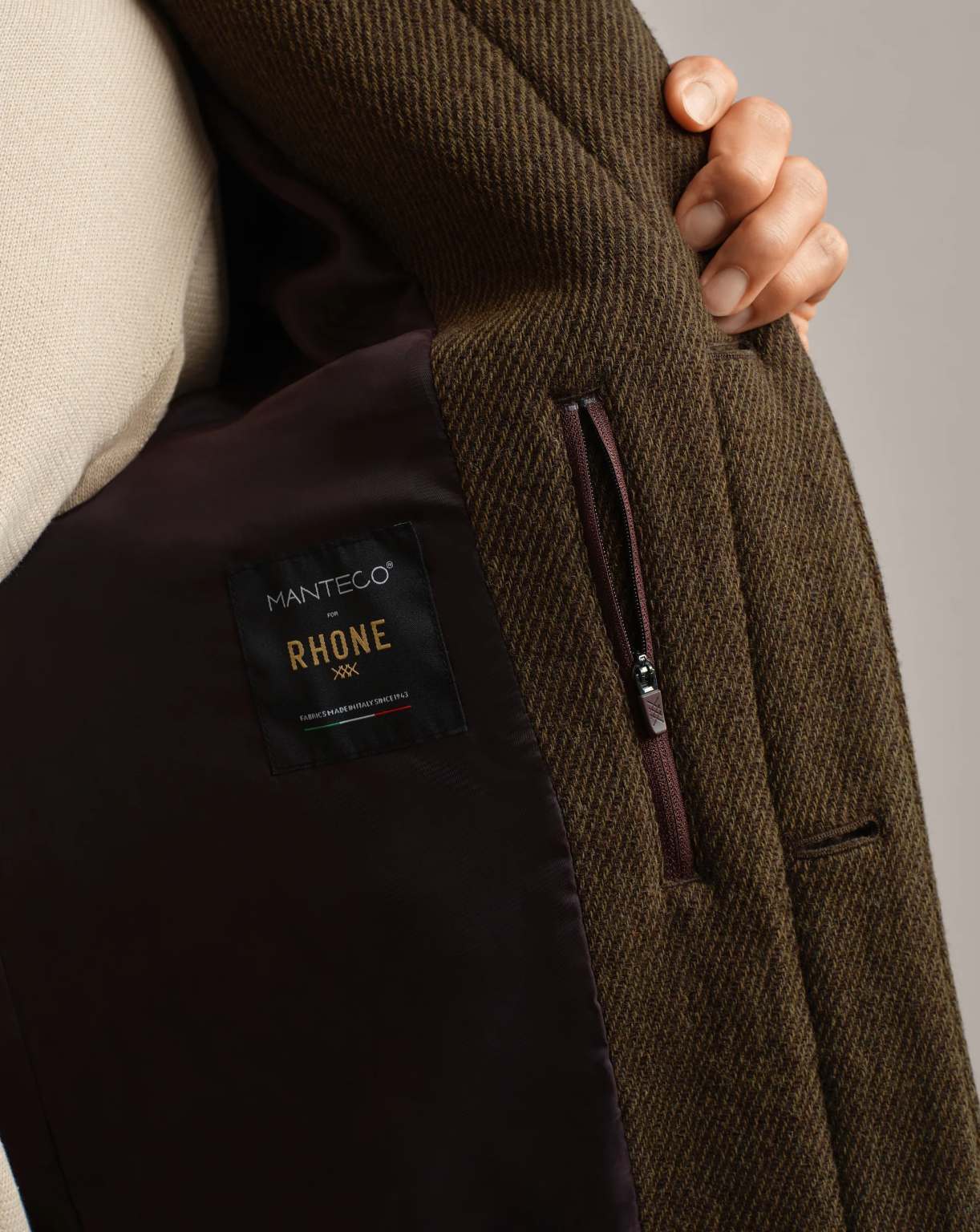 Rhone Commuter Wool Car Coat