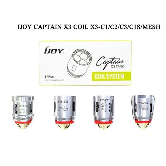 IJOY IJOY Avanger X3-C2   0.3 ohm (3 PACK)