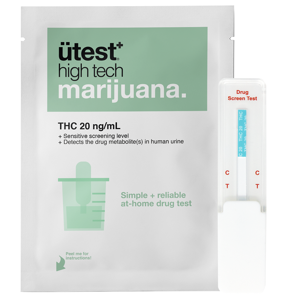 UTEST HIGH TECH MARIJUANA SENSITIVE THC 20NG/ML Radical Vape Shop