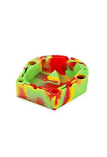 OOZE Banger Silicone Ashtray - RED / YELLOW / GREEN