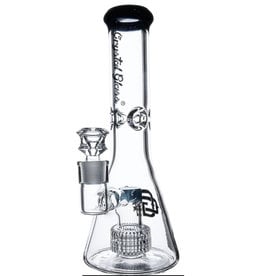 CRYSTAL GLASS Crystal GLASS 12”water pipe 5mm matrix PERC C2083